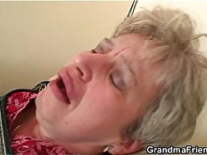 Grandmother concerning sulky pantyhose bj's increased by rails readily obtainable same maturity