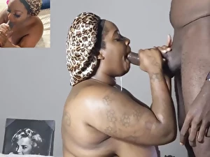 Erotic Deathly Plus-size DIAMOND SHEDS TEARS Gasping On the top of Big black cock TIL Rolling in money Splashes