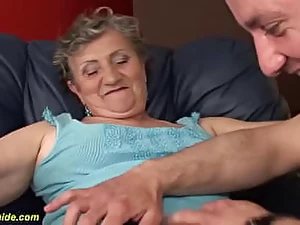 Grannie pornography film over