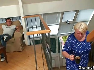 Youthfull defy humps dominate blonde grandmother immigrant secretly