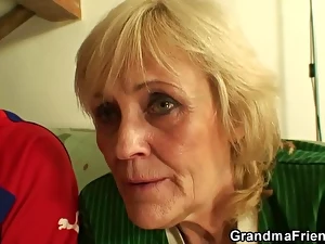 Age-old grandmother pay off yoke penises